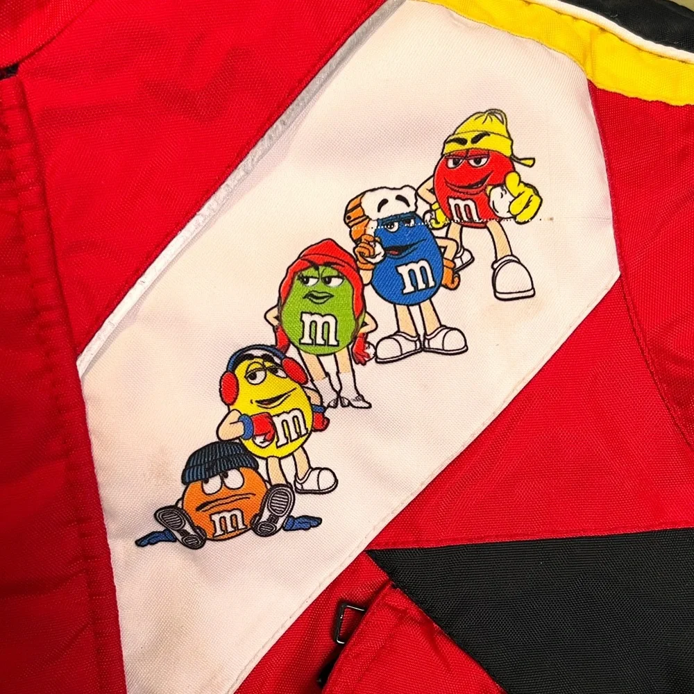 Red M&M Racing Jacket for Kids - Picture 7 of 13